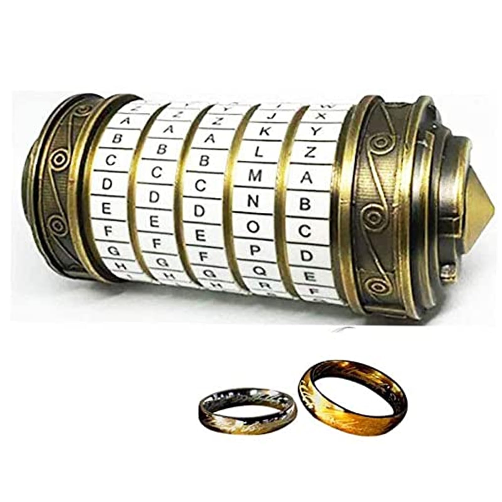 Amazon.com: WHRMQ The Mini Da Vinci Code Cryptex Lock,Revomaze,Toy
